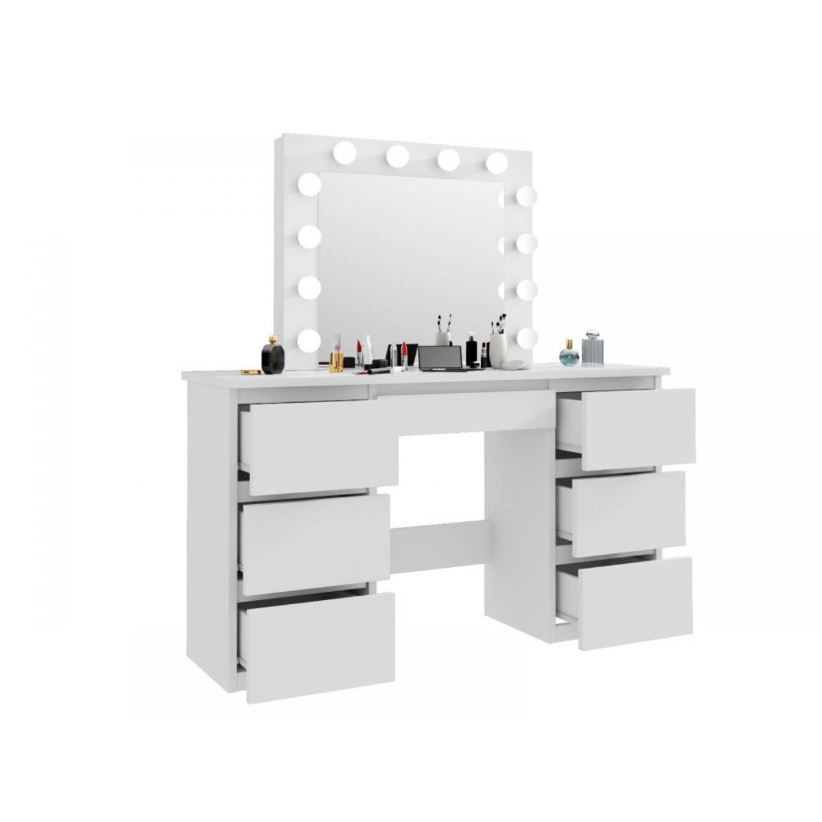 Toaletka ALEKSANDRA 5 biały mat