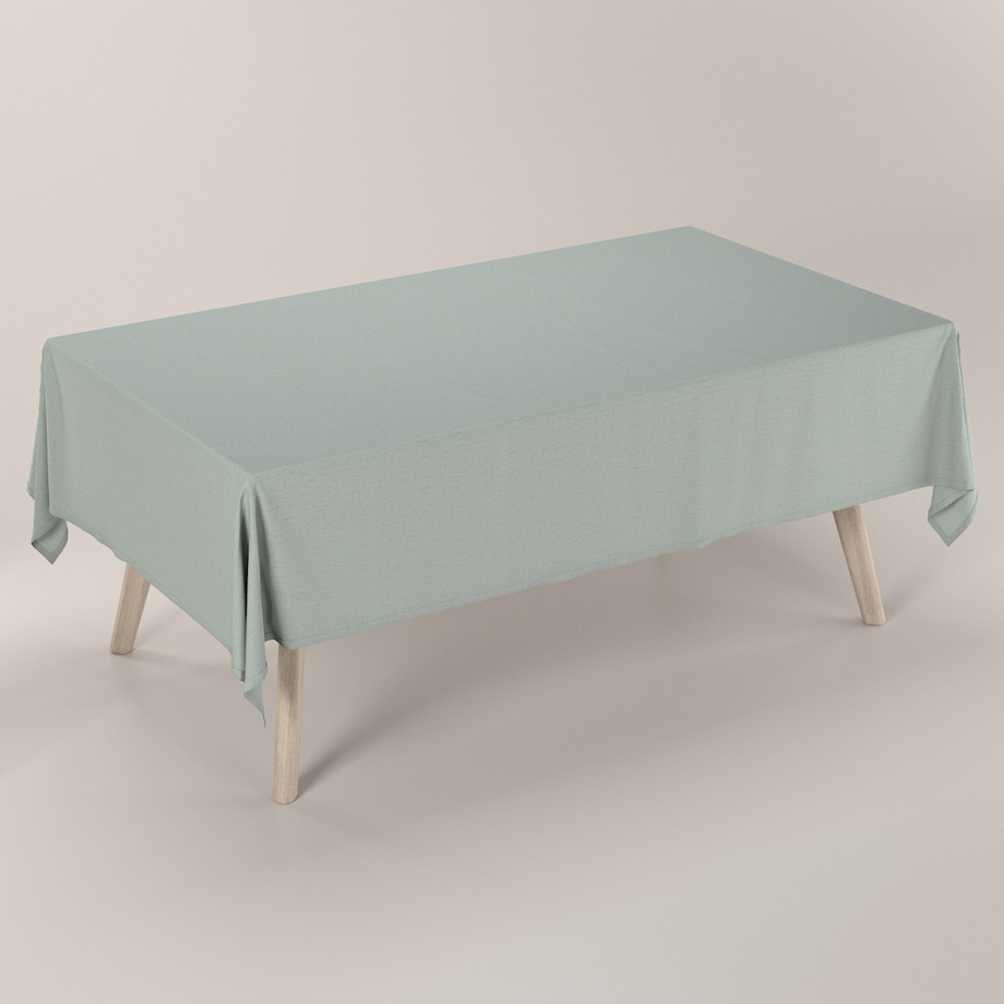 Obrus prostokątny 130 x 160 cm jasny szary