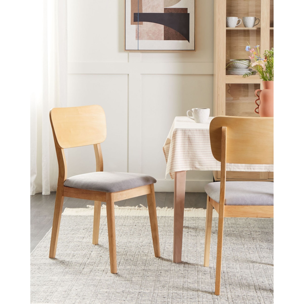 Krzesło do jadalni Jasne drewno MINIER