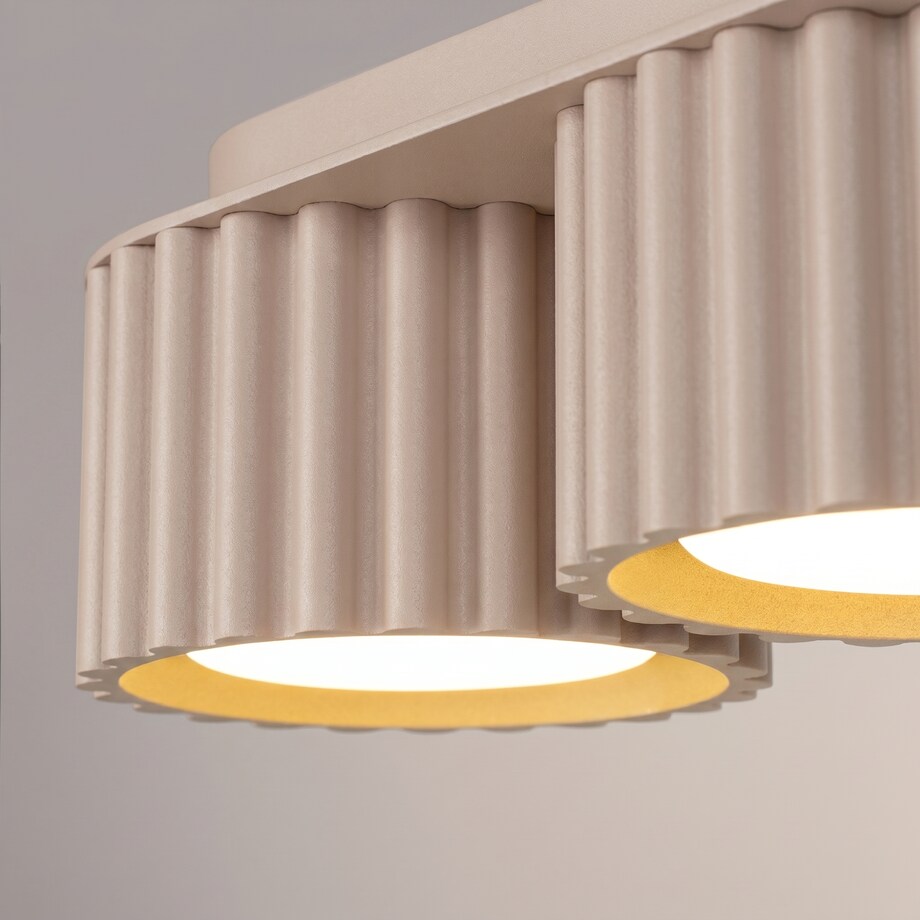 Plafon AURA 3 taupe Gx53