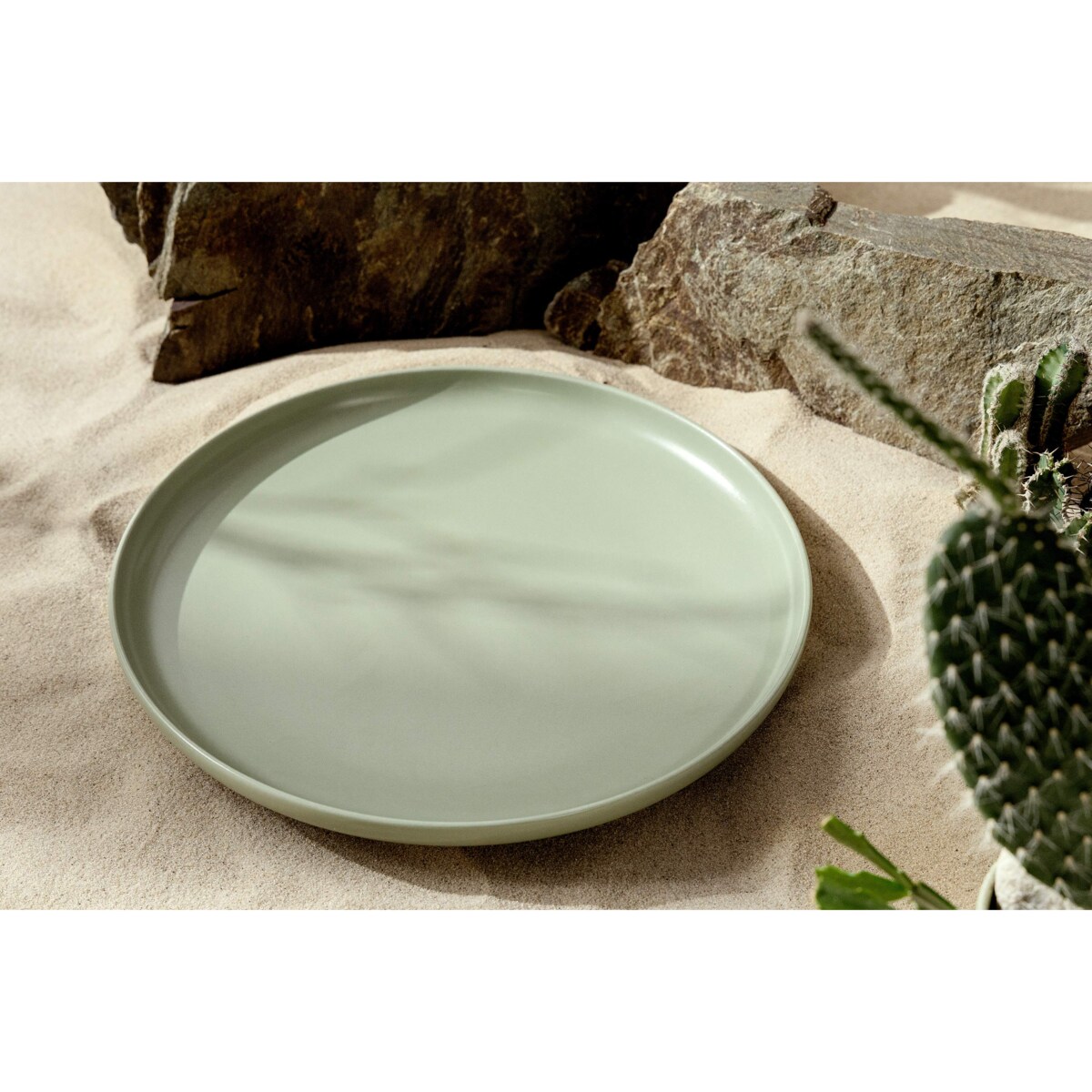 Konsimo VICTO Zestaw obiadowy 6os. (18 el.), pistacjowy