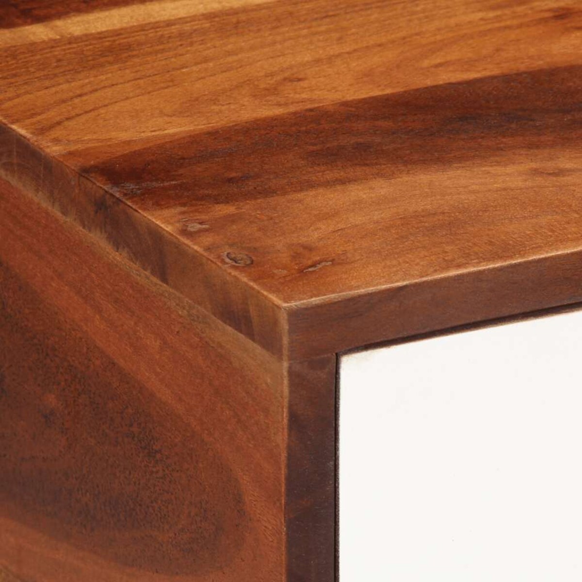 vidaXL Stolik pomocniczy, 45x30x45 cm, lite drewno akacjowe