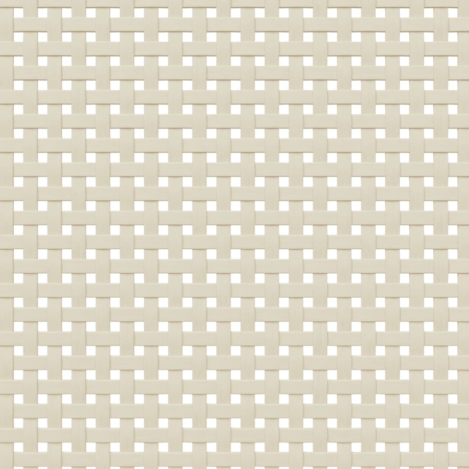 vidaXL Szafka SENJA, imitacja rattanu, biała, 90x40x112 cm, sosnowa