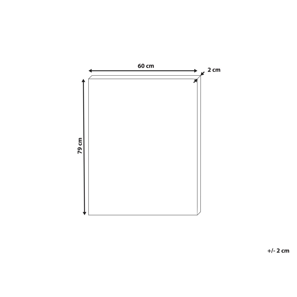 Dekoracja ścienna COIMBRA Metal Srebrny 79 cm