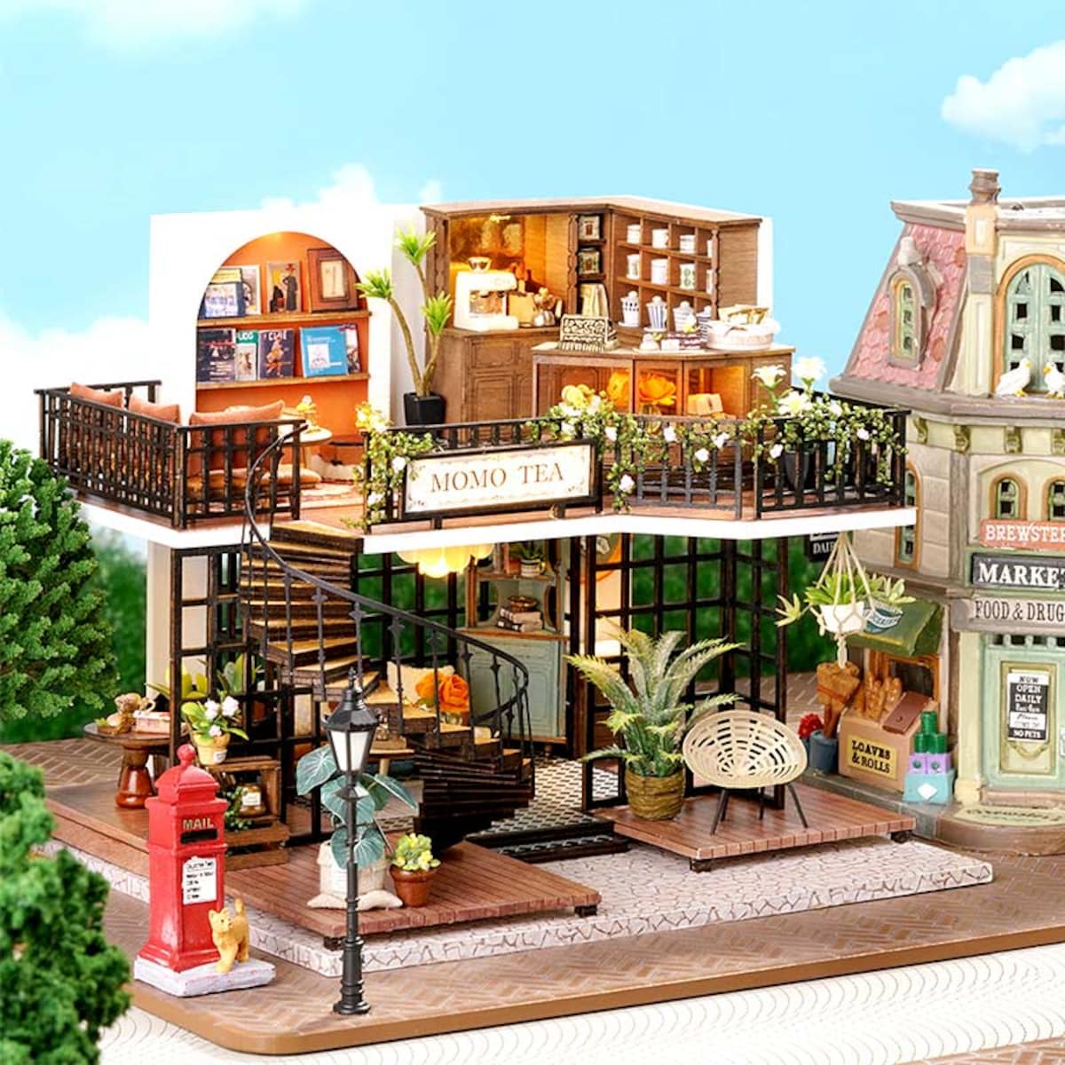 Miniaturowy domek - Momo Tea Bar