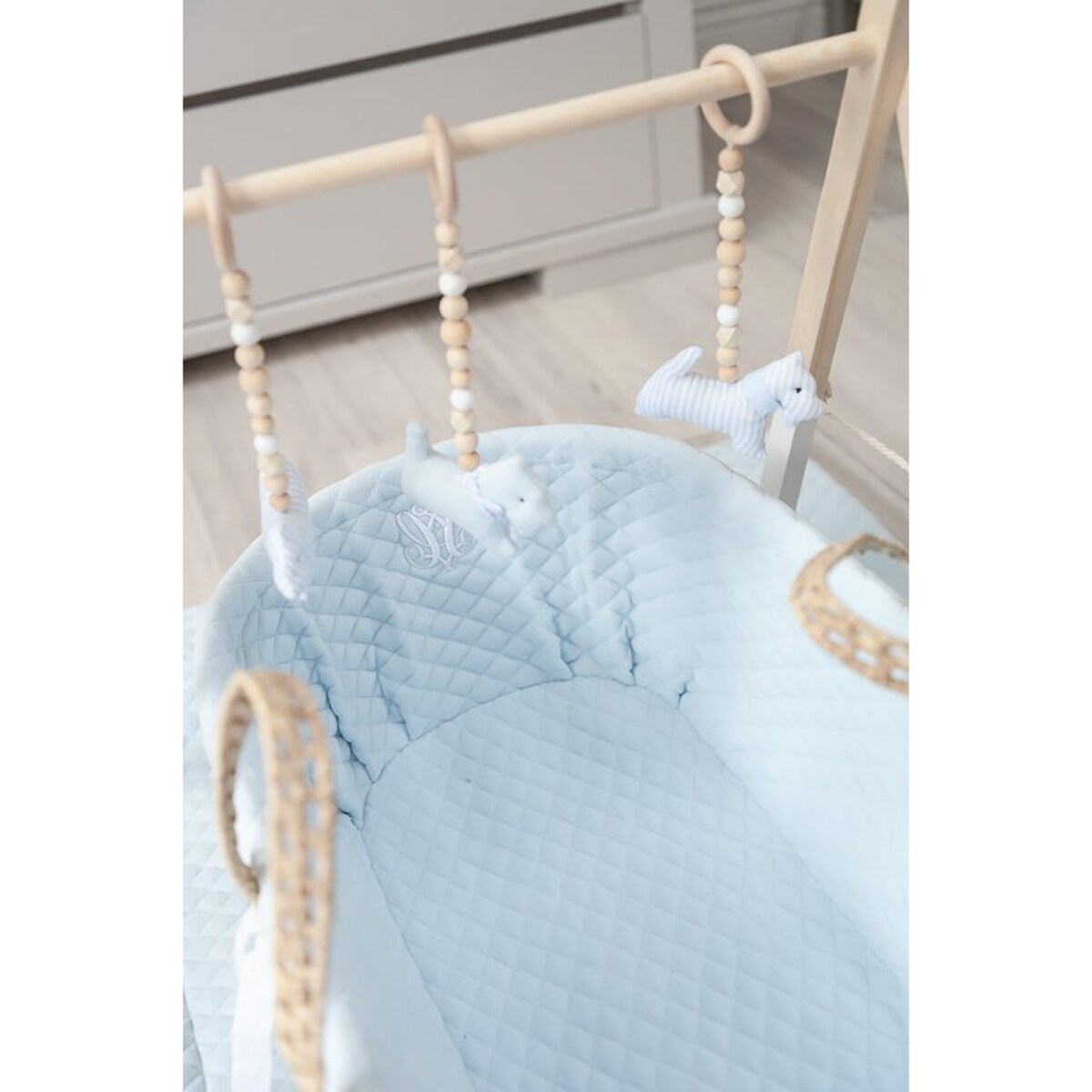 Mata niemowlęca błękitna