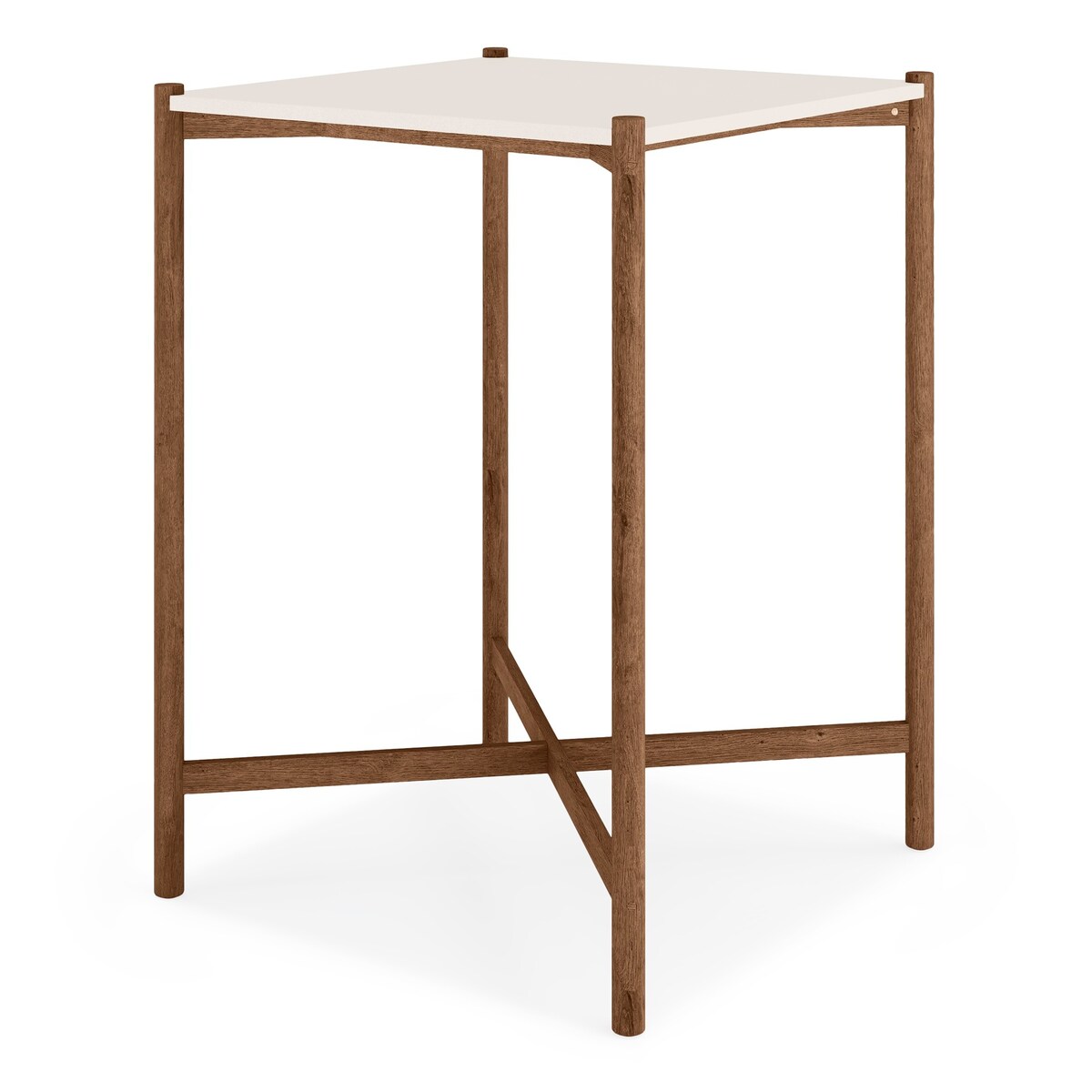 Zestaw ogrodowy: stół i 2 hokery z plecionką ze sznurka Roviga