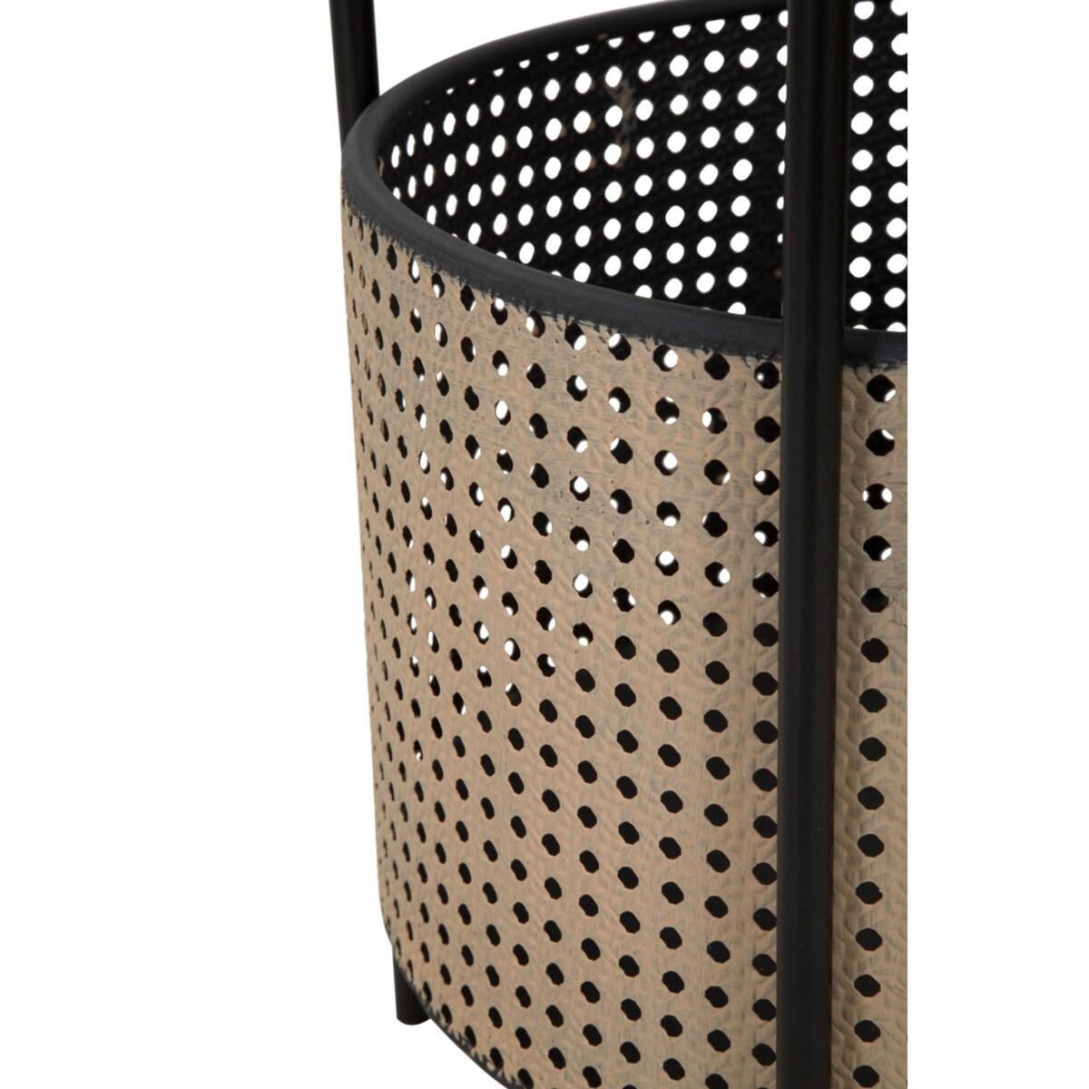 Okrągły stolik z koszem do przechowywania, Ø 40 cm