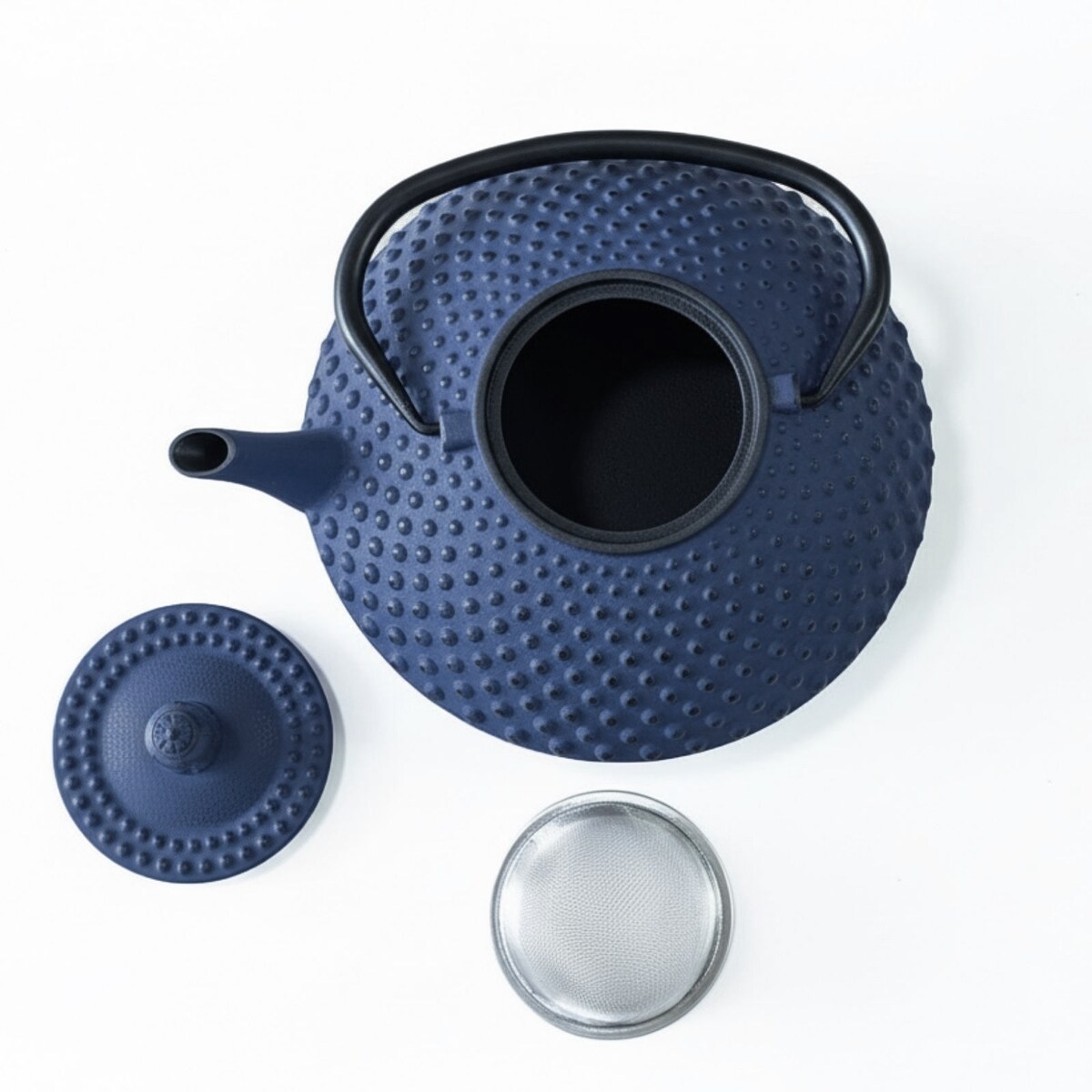 Czajnik żeliwny z zaparzaczem MIKA, 1250 ml