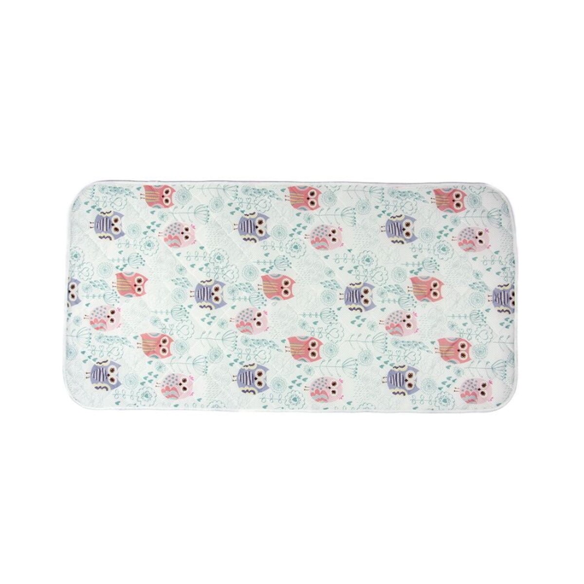 Top na materac 60x120 cm ochraniacz- DREAM Sowy