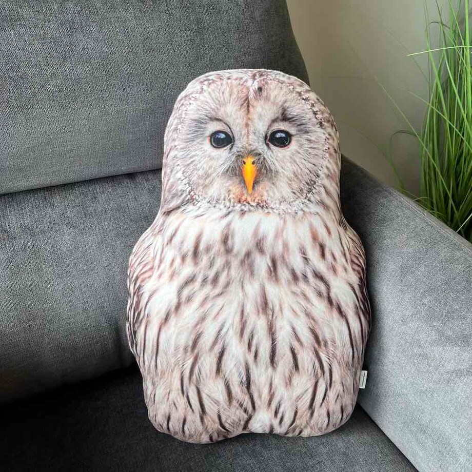 Poduszka duża Sowa Puszczyk uralski