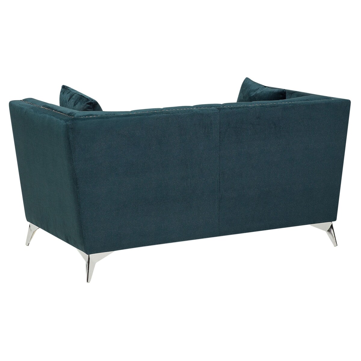 Komplet wypoczynkowy welurowy 5-osobowy lazurowy GAULA