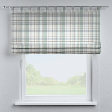 Roleta rzymska Verona 120x170 kratka zielono-szary melanż