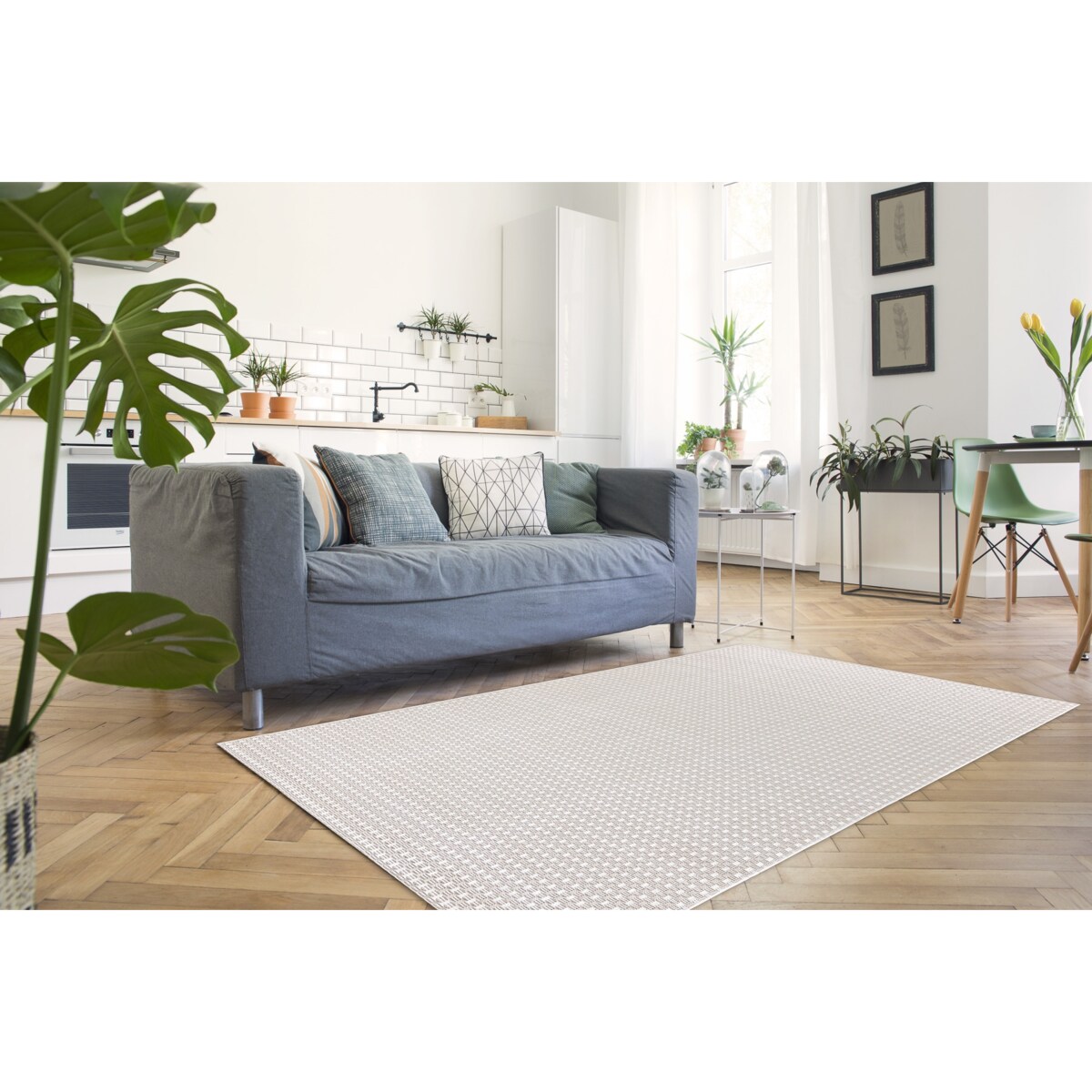 Dywan SZNURKOWY SIZAL BOHO 39003569 beż 60x110 cm