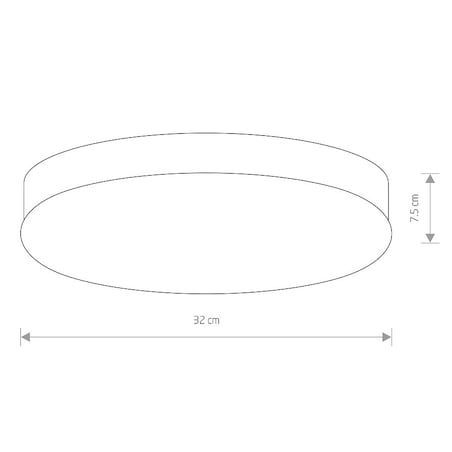 Lampa sufitowa 9491 KASAI Biały Nowodvorski