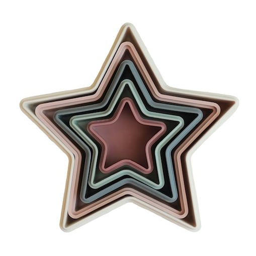 Mushie Wieża do Układania Gwiazdki Nesting Star Orginal