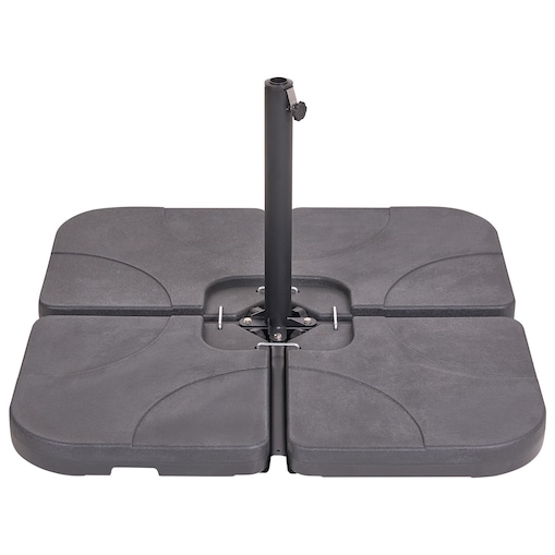 Podstawa do parasola CARIA Czarny Kwadratowy 9 kg