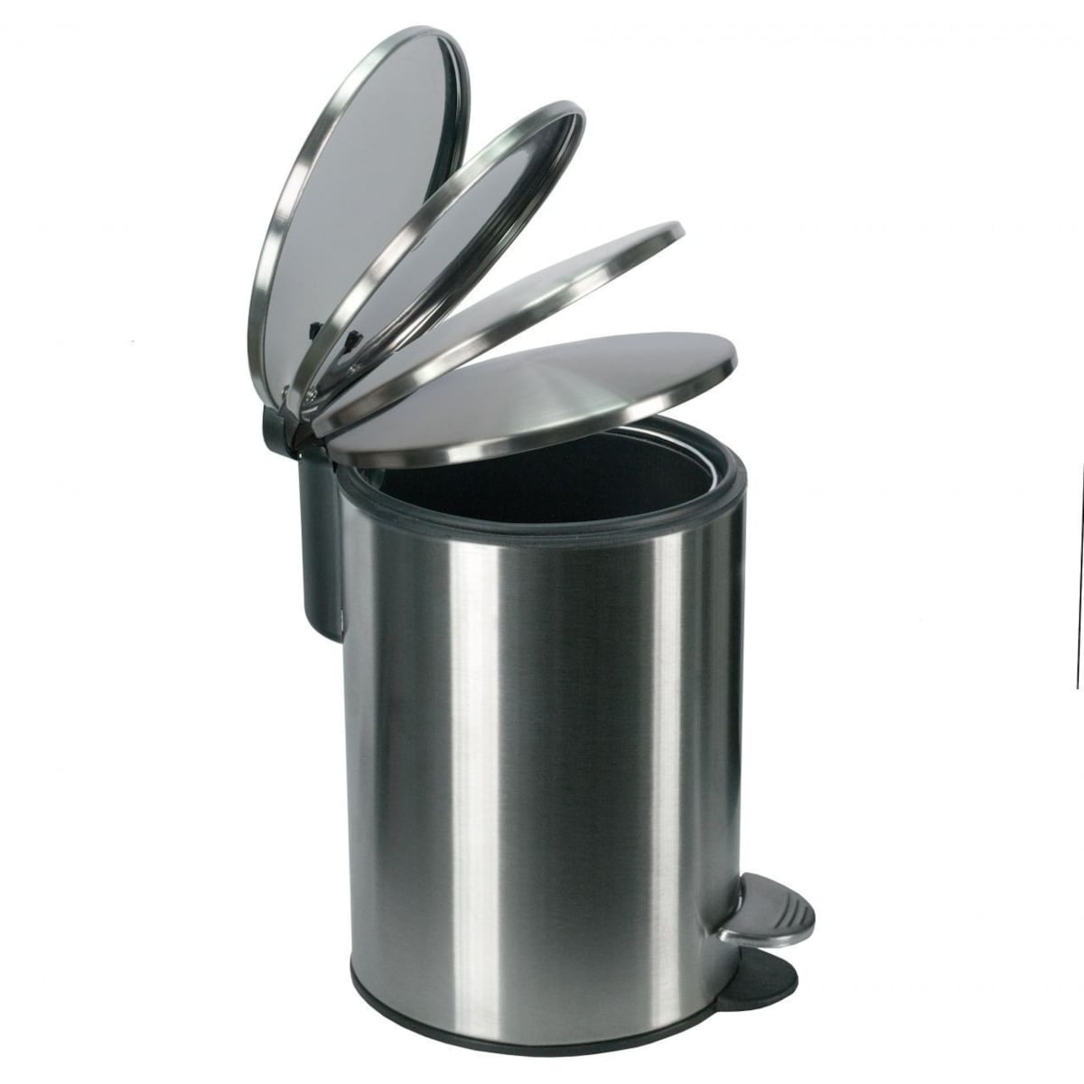 Kleine Wolke Silence Kosz łazienkowy chrom wkład/ciche zamykanie 3 litry