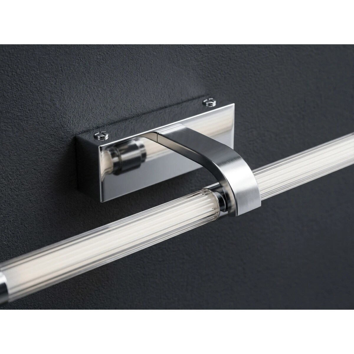 Kinkiet App1882-1W 60Cm Led Chrom, Aluminium, Tworzywo Sztuczne