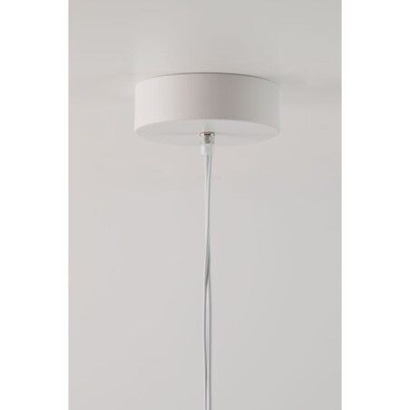 Lampa wisząca LED w tkaninie Zelvon 80 cm