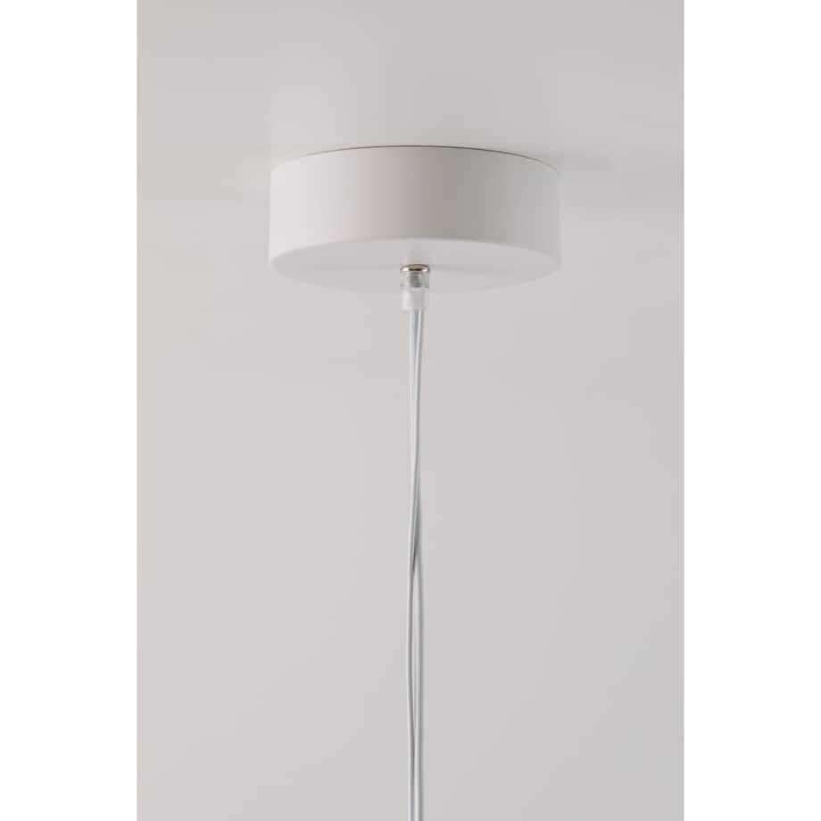 Lampa wisząca LED w tkaninie Zelvon 80 cm