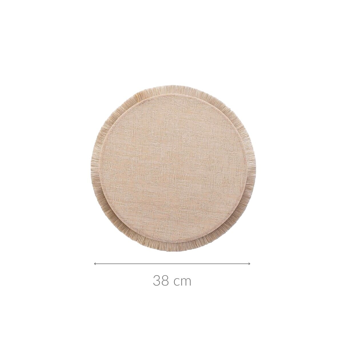 Błyszcząca podkładka na stół, JOALIE, 38 cm