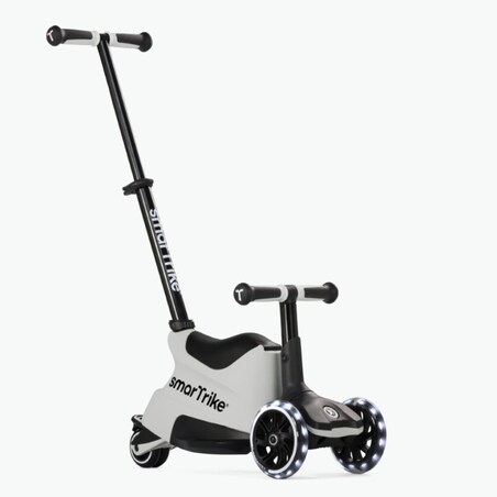 smarTrike - Hulajnoga 4w1 Xtend Scooter+ Ride-on - Cool Grey
