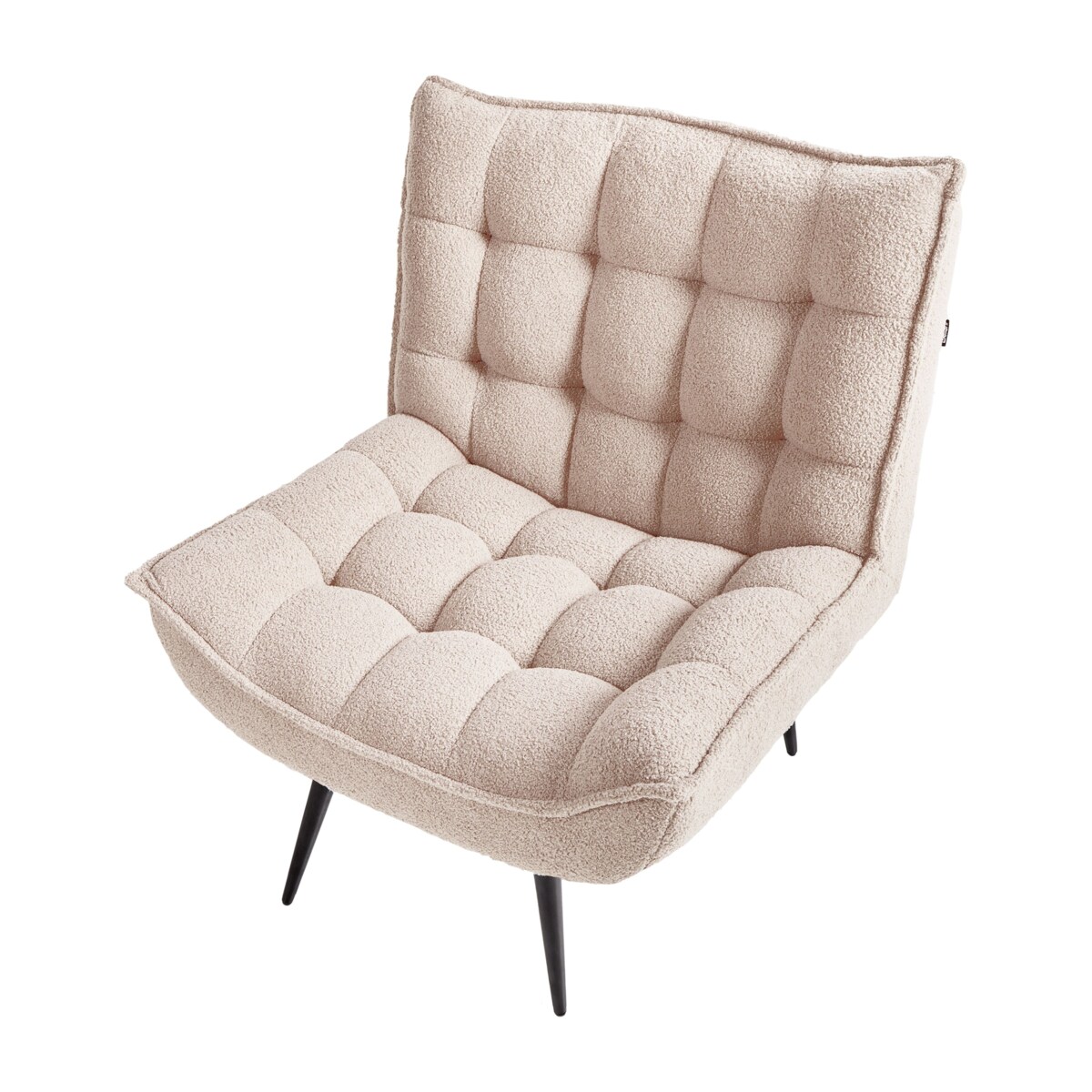 Fotel ALVESTA Boucle Beżowy