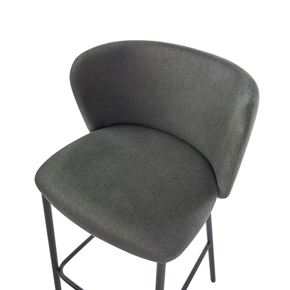 Krzesło barowe Ciemnozielony MINA