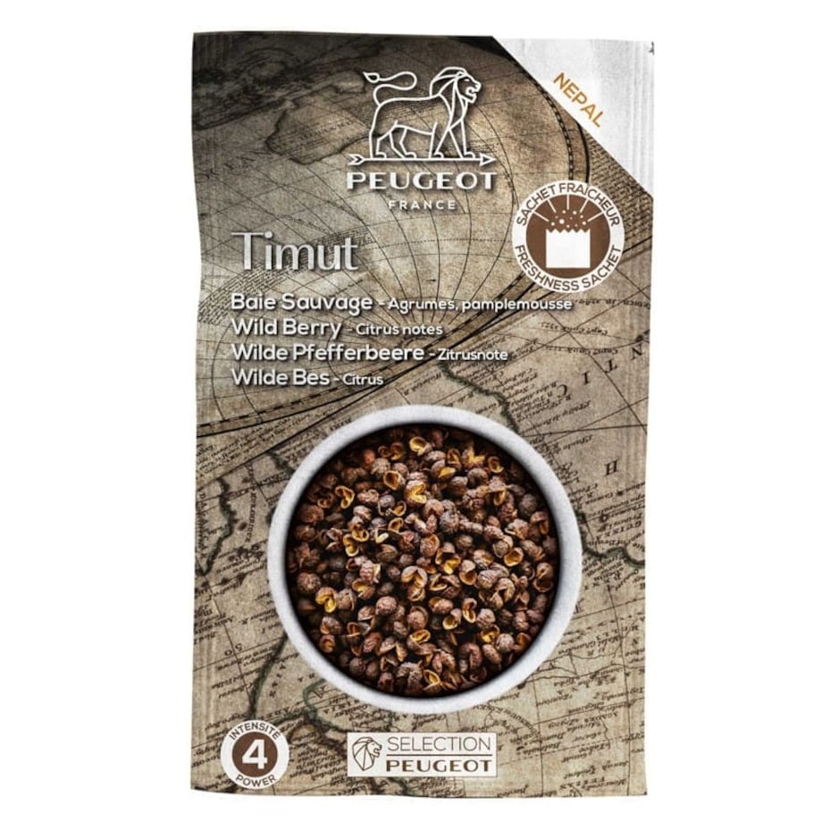 Pieprz Czarny Ziarnisty Dziki TIMUT Nepal 40 g PEUGEOT