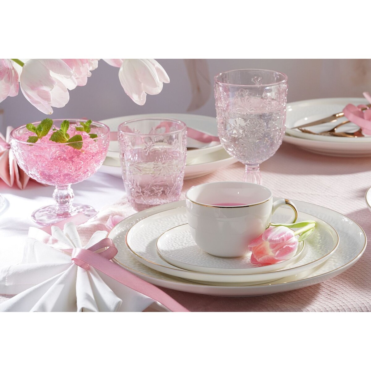 VILLA ITALIA Filiżanka do kawy herbaty 180 ml porcelanowa IDALIA