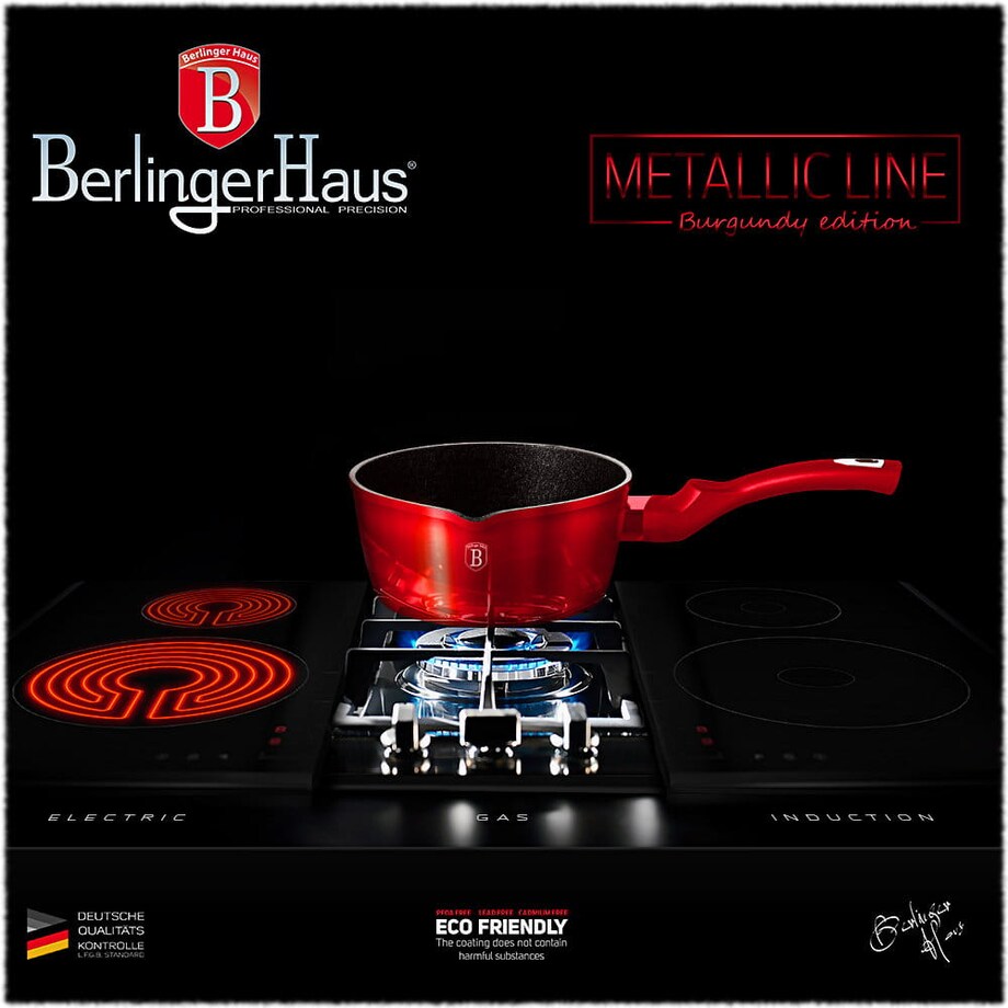 Rondel z dzióbkiem 1,2L czerwony BerlingerHaus BH-1255