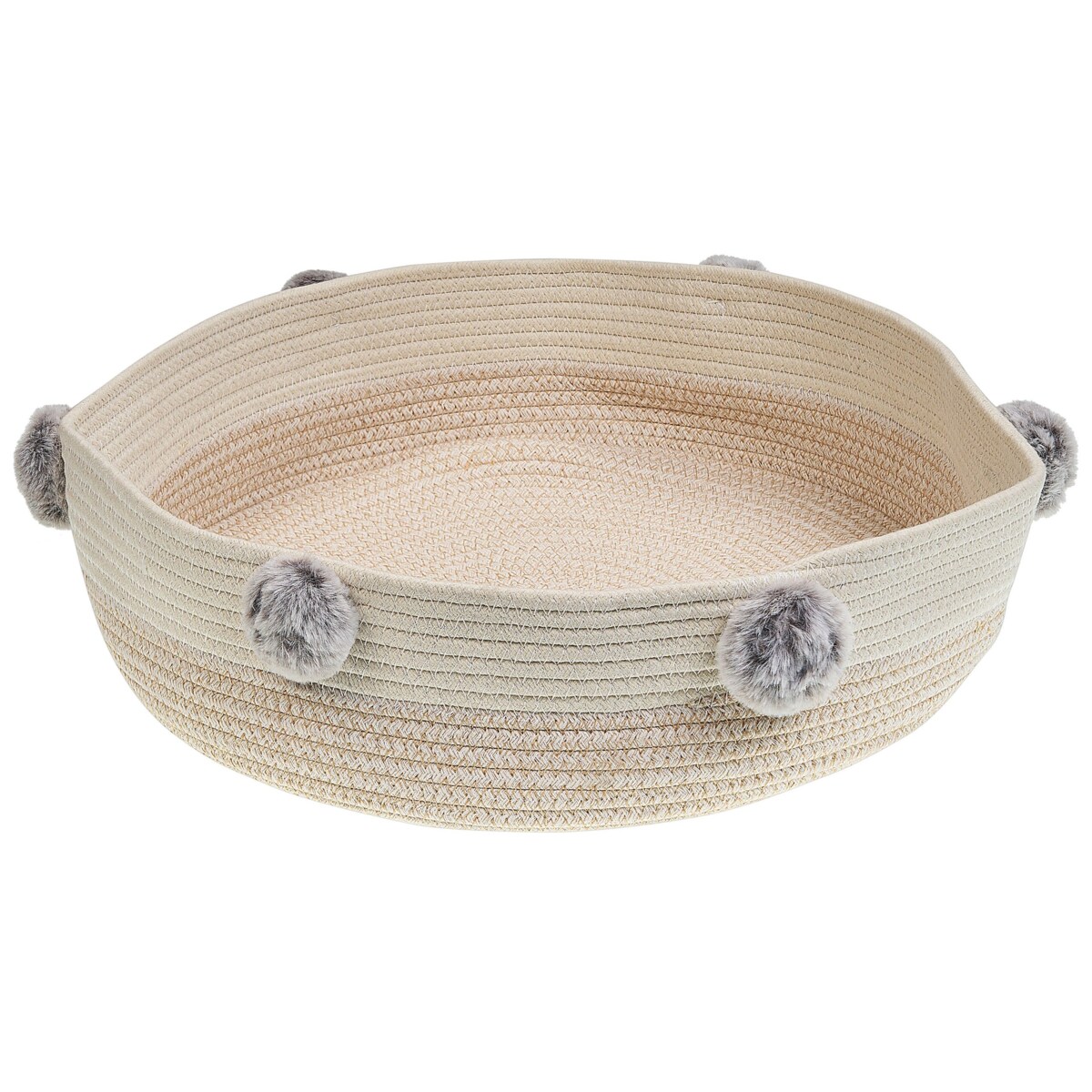 Legowisko ø 44 cm beżowe DALAMAN