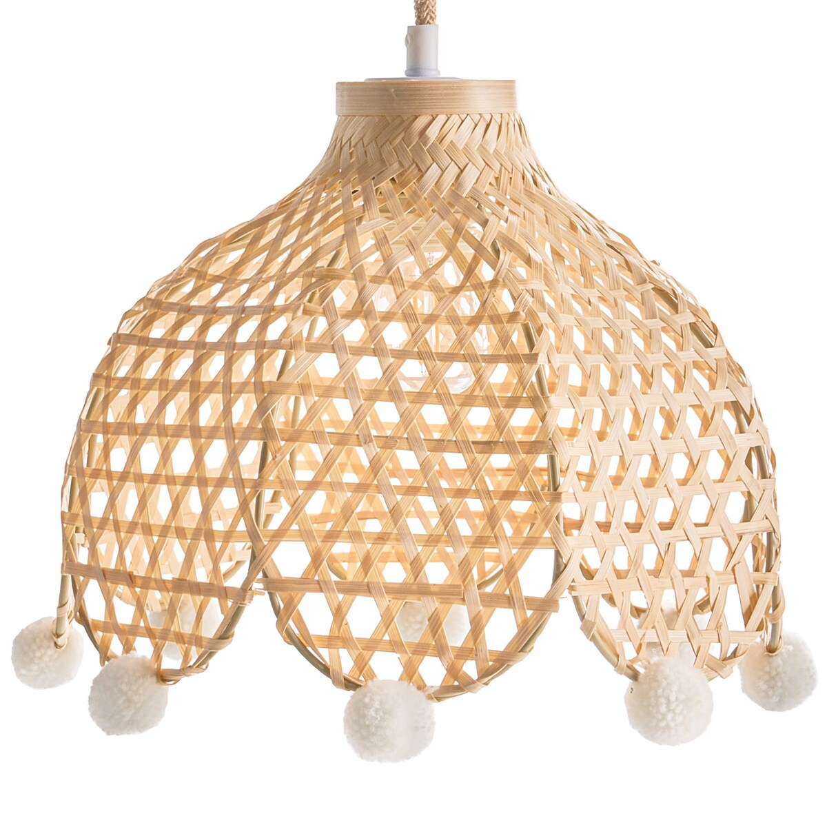 Lampa wisząca MANYAME Rattan Naturalny
