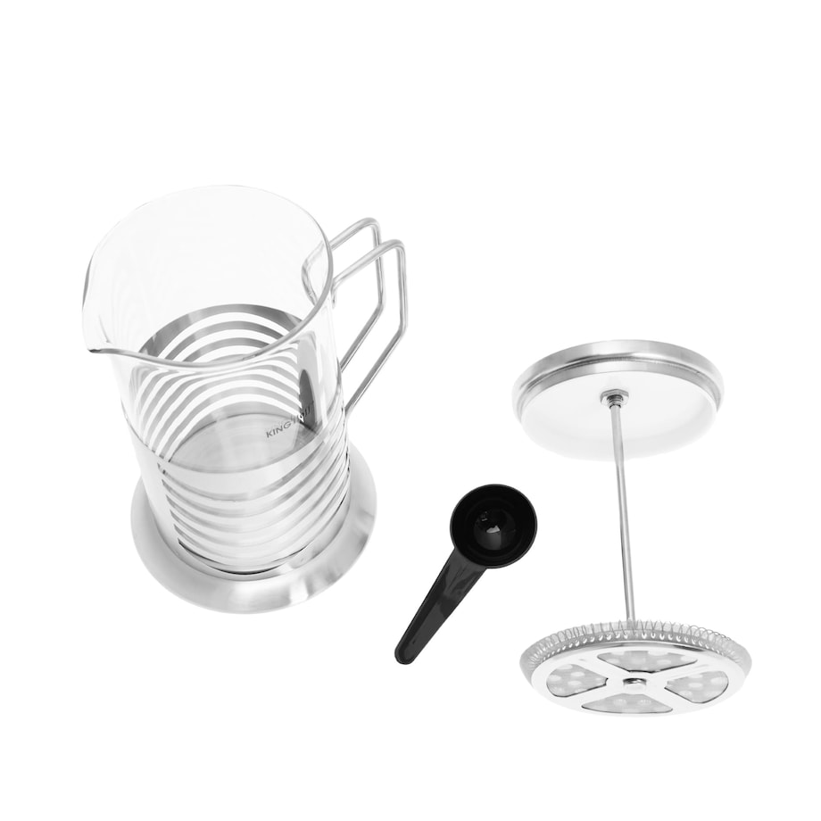 Zaparzacz tłokowy do kawy herbaty french press 800ml KINGHOFF