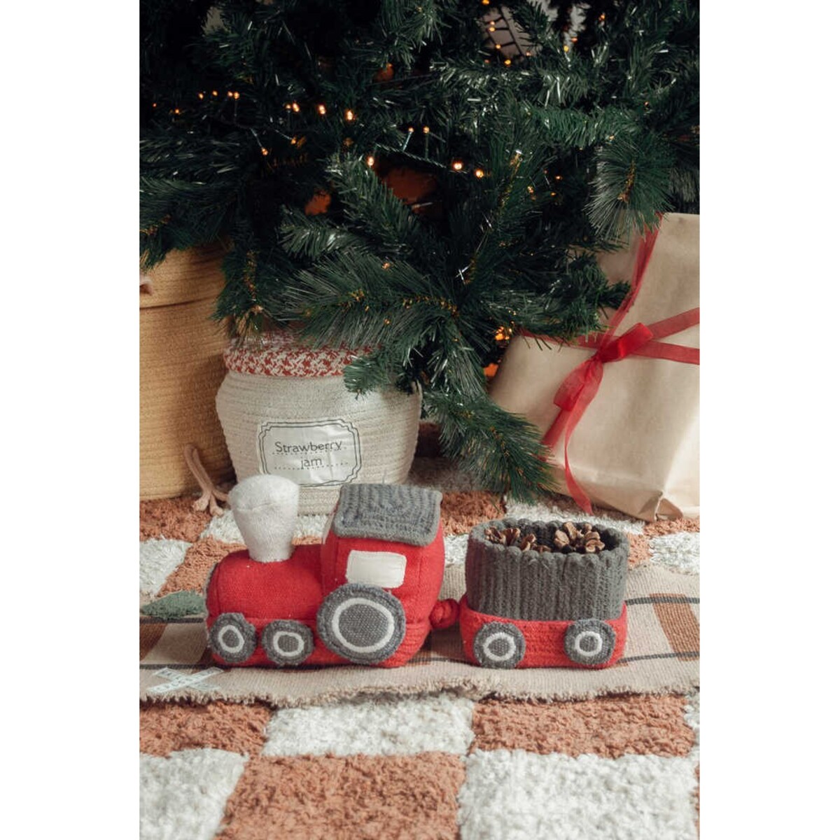 Ride&Roll Miękka Zabawka Pociąg z 4-metrową drogą Lorena Canals