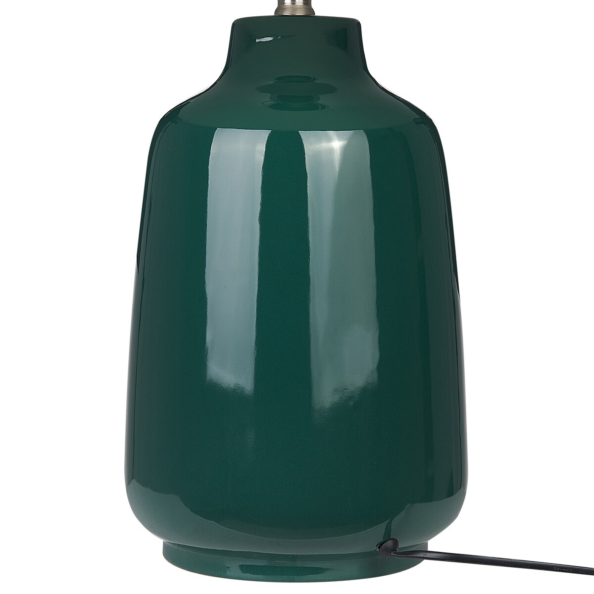 Lampa stołowa CARETA Ceramika Ciemnozielony