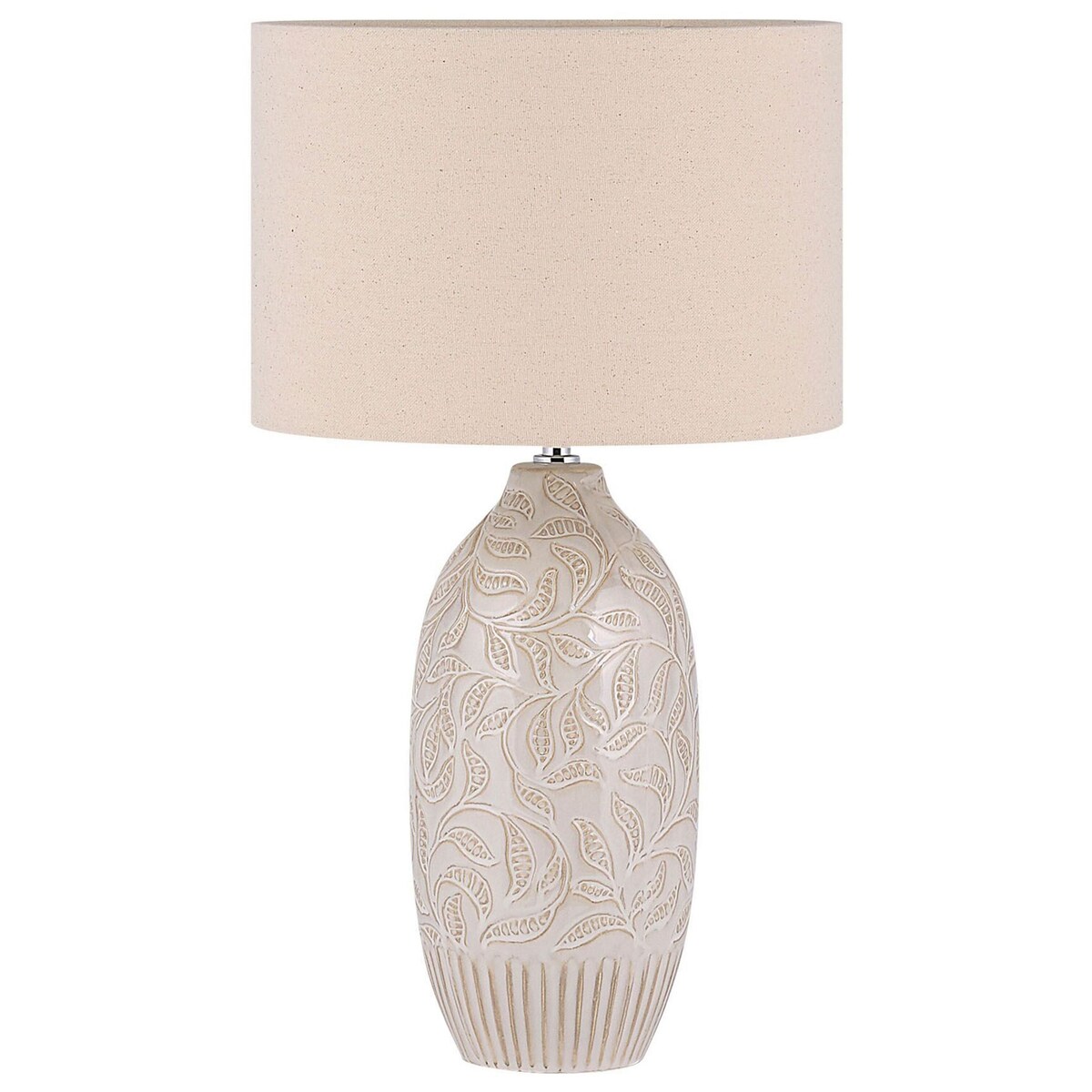 Lampa stołowa SALZA Ceramika Beżowy
