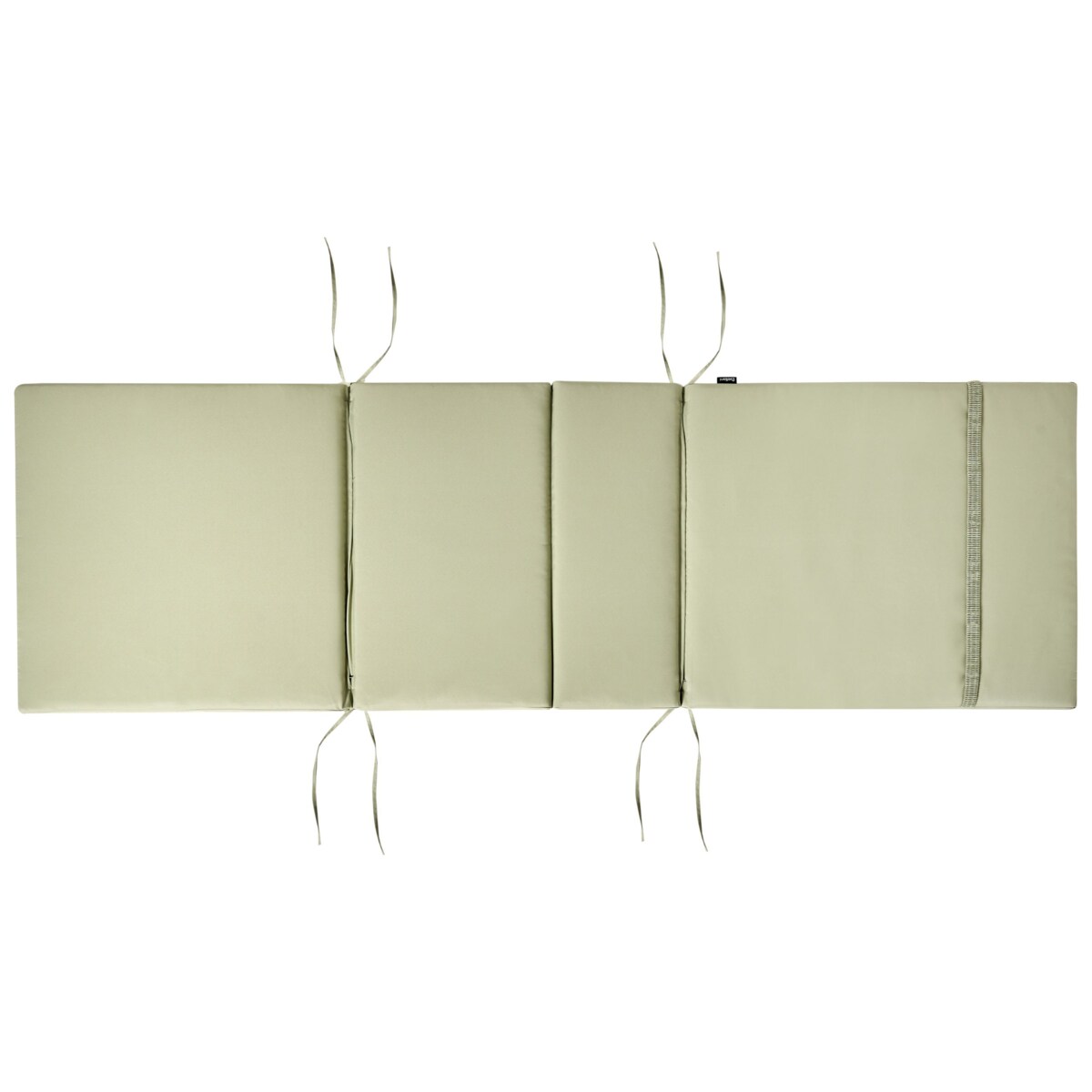 Poduszka na krzesło ogrodowe TOSCANA/JAVA/AMANTEA PREMIUM 188 x 59 cm Zielony