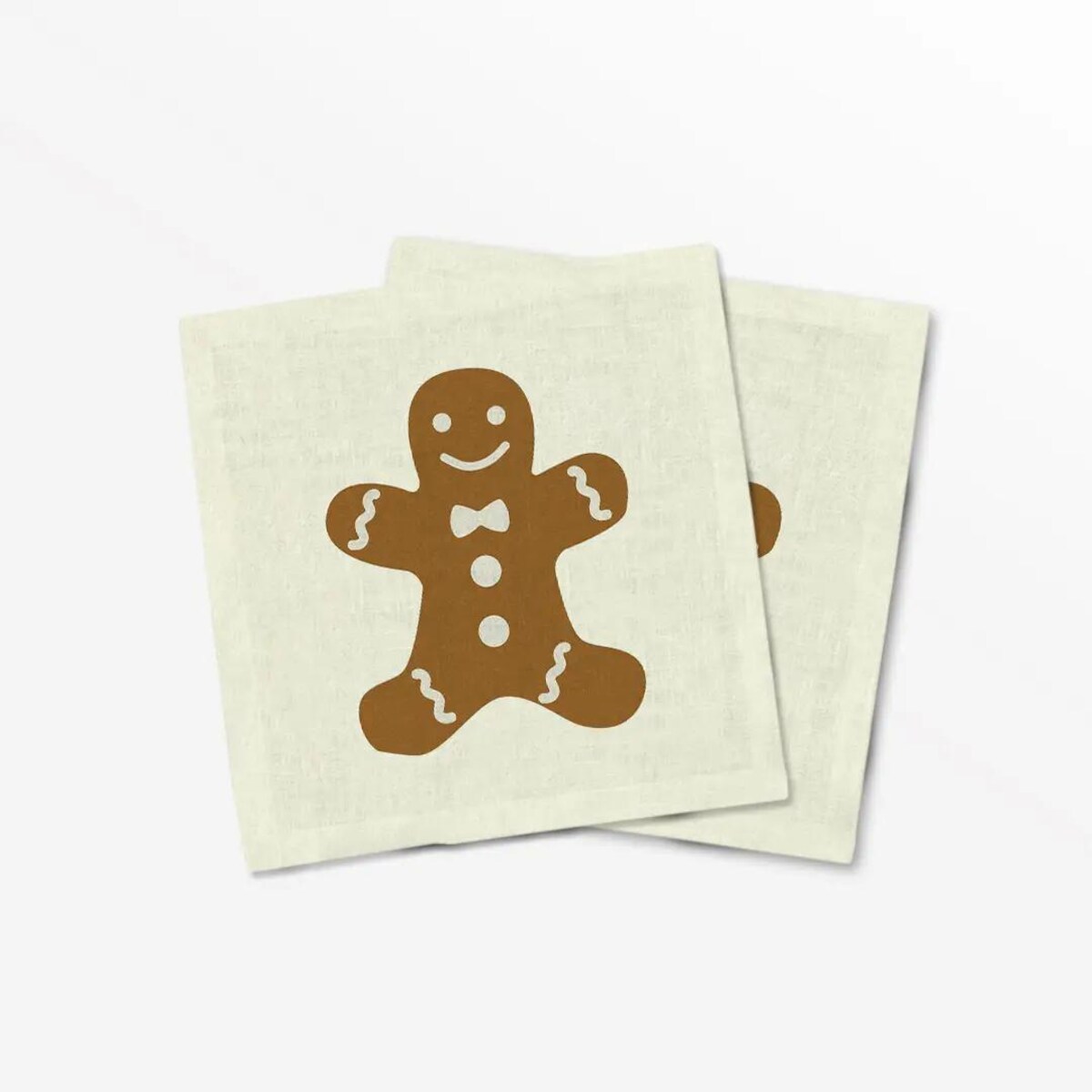 Serwetki świąteczne - Piernikowy ludzik (2szt.)