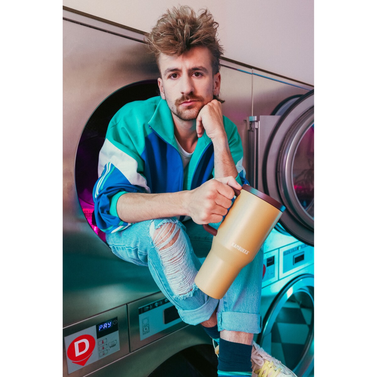 Kubek termiczny ze słomką Rio Kambukka 2x 950ml Zestaw RIO Cold Boost