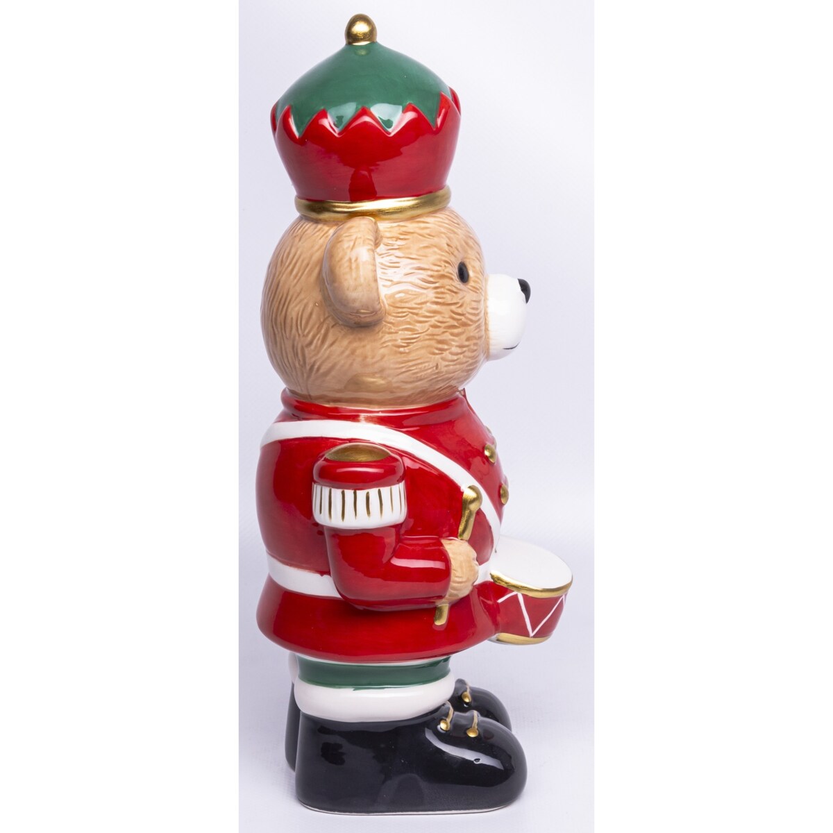 Figurka niedźwiadek 30x1312 cm USO z w czerwonym mundurze