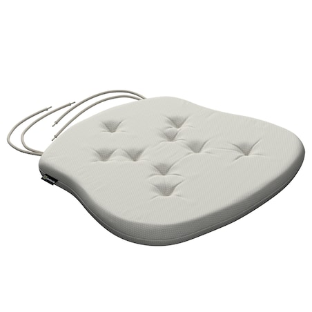 Poduszka na krzesło Filip, jasny szary, 41 x 38 x 3,5 cm, Living II