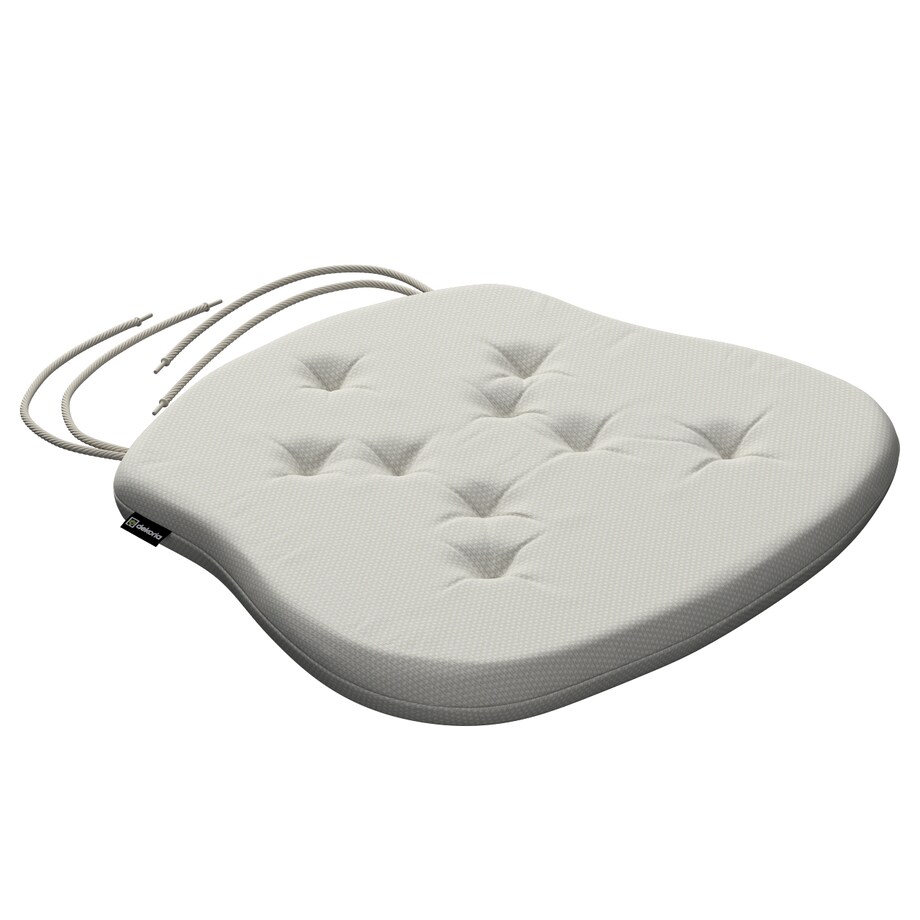 Poduszka na krzesło Filip, jasny szary, 41 x 38 x 3,5 cm, Living II