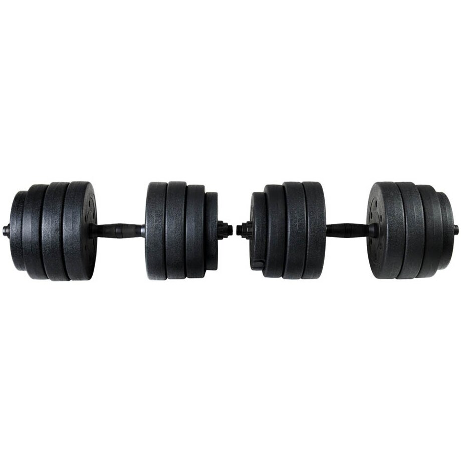 Zestaw hantli 2x20 kg Regulowane hantle 40 kg z funkcją sztangi funfit