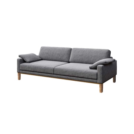 Sofa 3-osobowa Musso - ciemnoszara