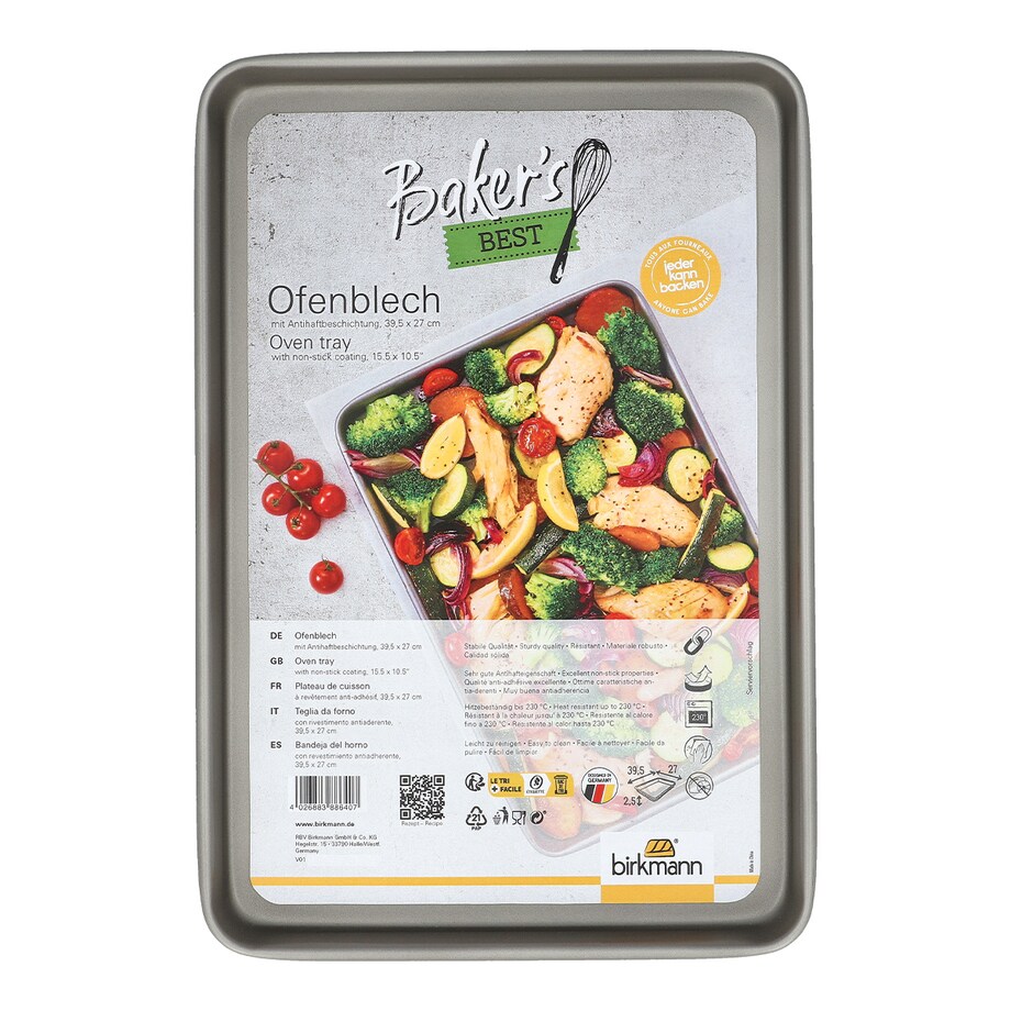 Blacha do piekarnika 39,5 x 27 cm Baker's Best / Birkmann