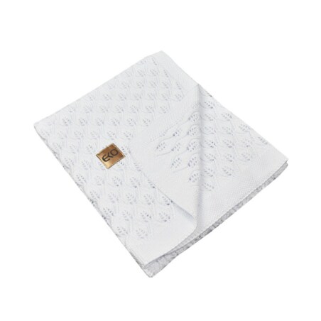 Kocyk bambusowy dla dziecka BIAŁY