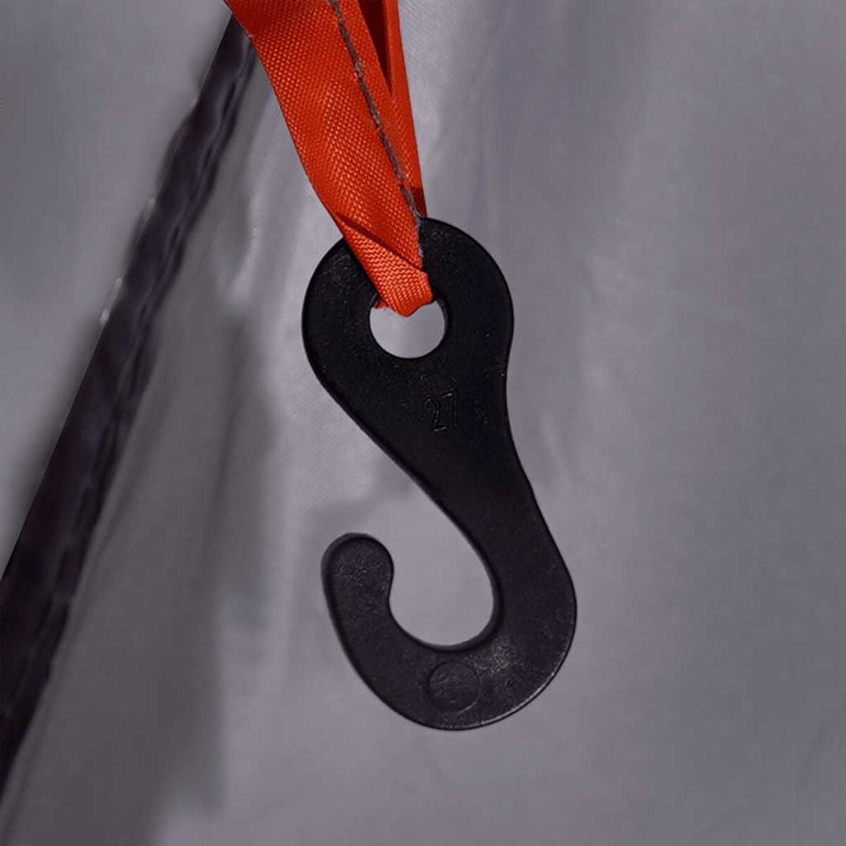 vidaXL Namiot rodzinny tipi, 8-os., szaro-pomarańczowy, wodoszczelny