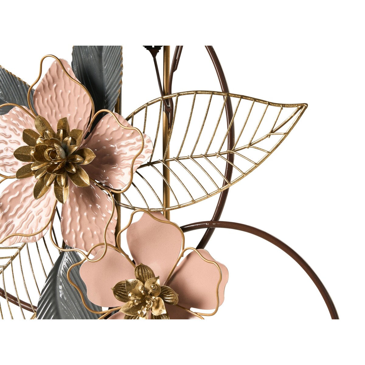 Dekoracja ścienna Kwiat BERKELIUM Metal 93 cm Kolorowy